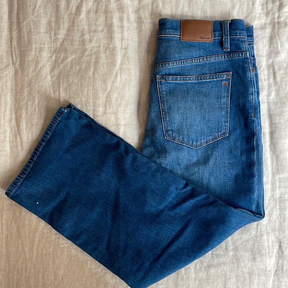 Madewell Slim Wide-leg Cropped Jeans